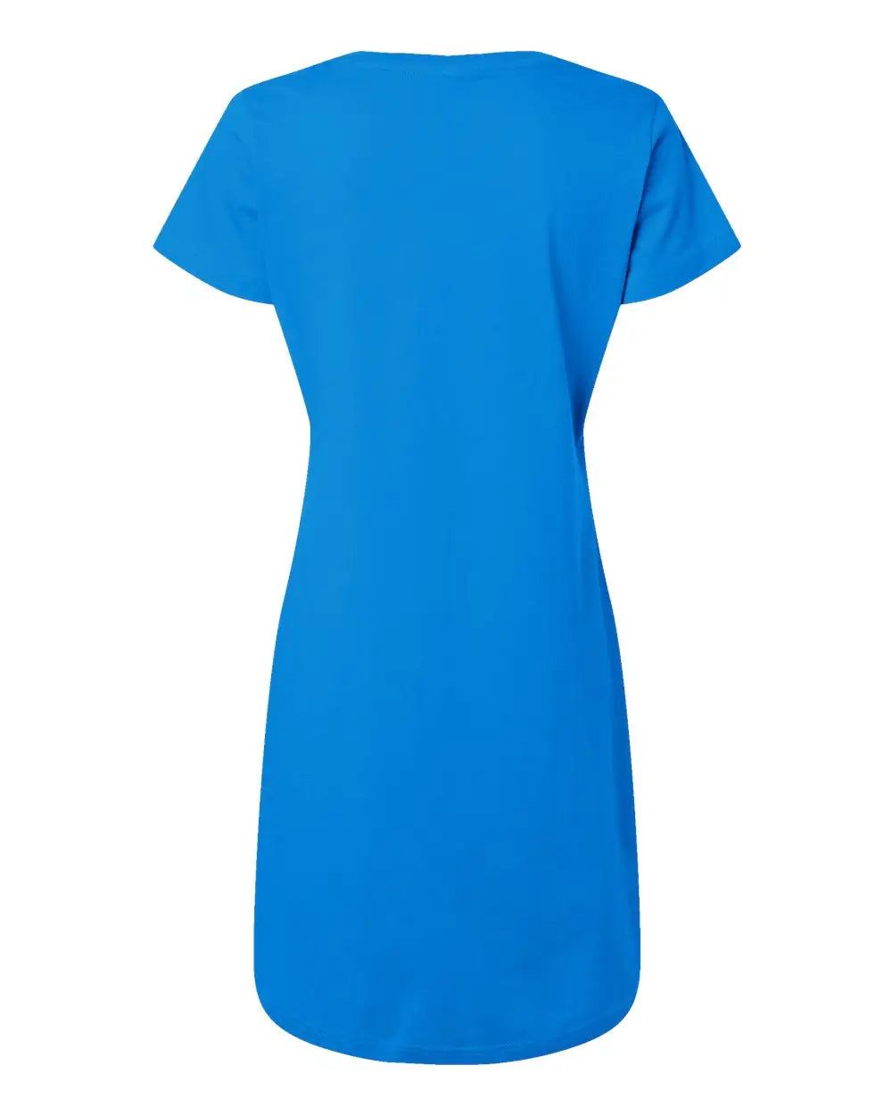 Lat 3522 Women’s Fine Jersey V-neck Coverup - Cobalt