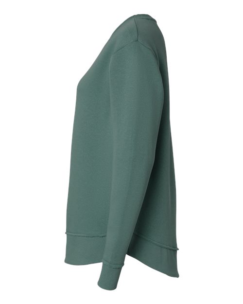 Lat 3525 Women’s Weekend Fleece Crewneck Sweatshirt - Basil
