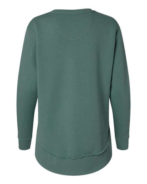Lat 3525 Women’s Weekend Fleece Crewneck Sweatshirt - Basil