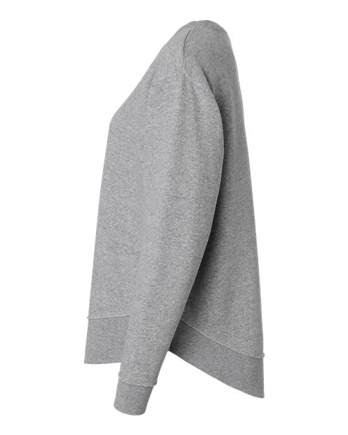 Lat 3525 Women’s Weekend Fleece Crewneck Sweatshirt - Heather