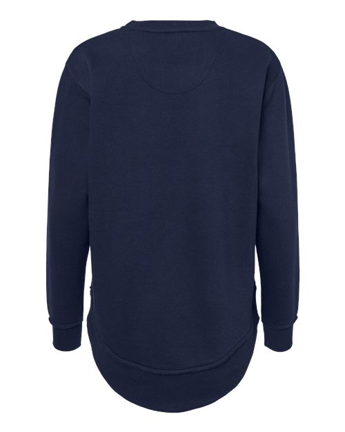 Lat 3525 Women’s Weekend Fleece Crewneck Sweatshirt - Navy