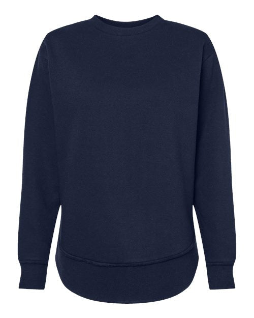 Lat 3525 Women’s Weekend Fleece Crewneck Sweatshirt - Navy