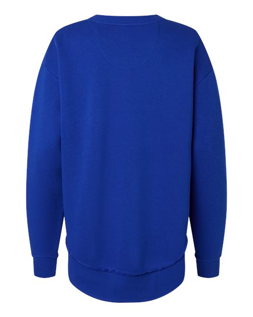 Lat 3525 Women’s Weekend Fleece Crewneck Sweatshirt - Royal