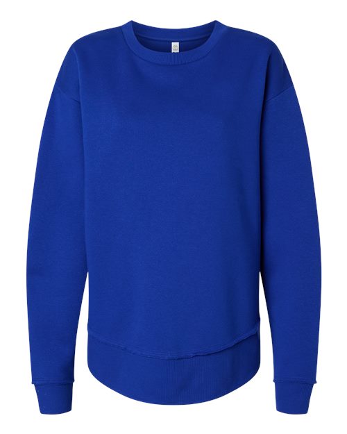 Lat 3525 Women’s Weekend Fleece Crewneck Sweatshirt - Royal