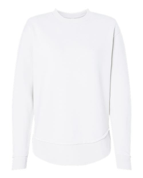 Lat 3525 Women’s Weekend Fleece Crewneck Sweatshirt - White