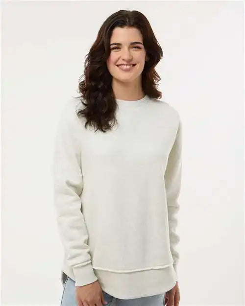 Lat 3525 Women’s Weekend Fleece - Natural Heather