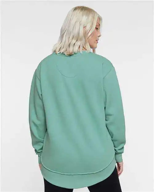 Lat 3525 Women’s Weekend Fleece Saltwater