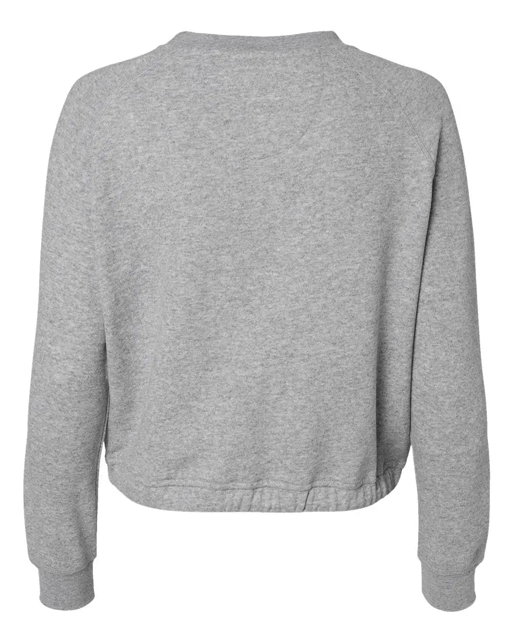 Lat 3528 Women’s Relaxed 3-end Boxy Fleece Crewneck Sweatshirt - Heather