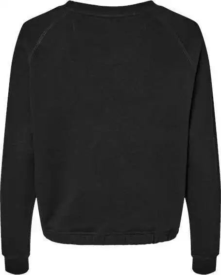 Lat 3528 Women’s Relaxed 3 End Boxy Fleece Sweatshirt Black