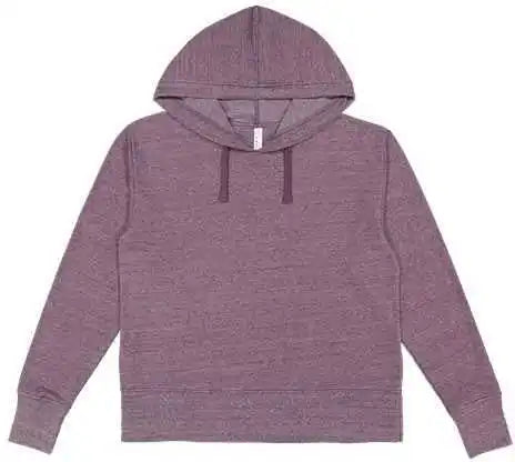 Lat 3536 Women’s Vintage Wash Hoodie - Weathered Plum
