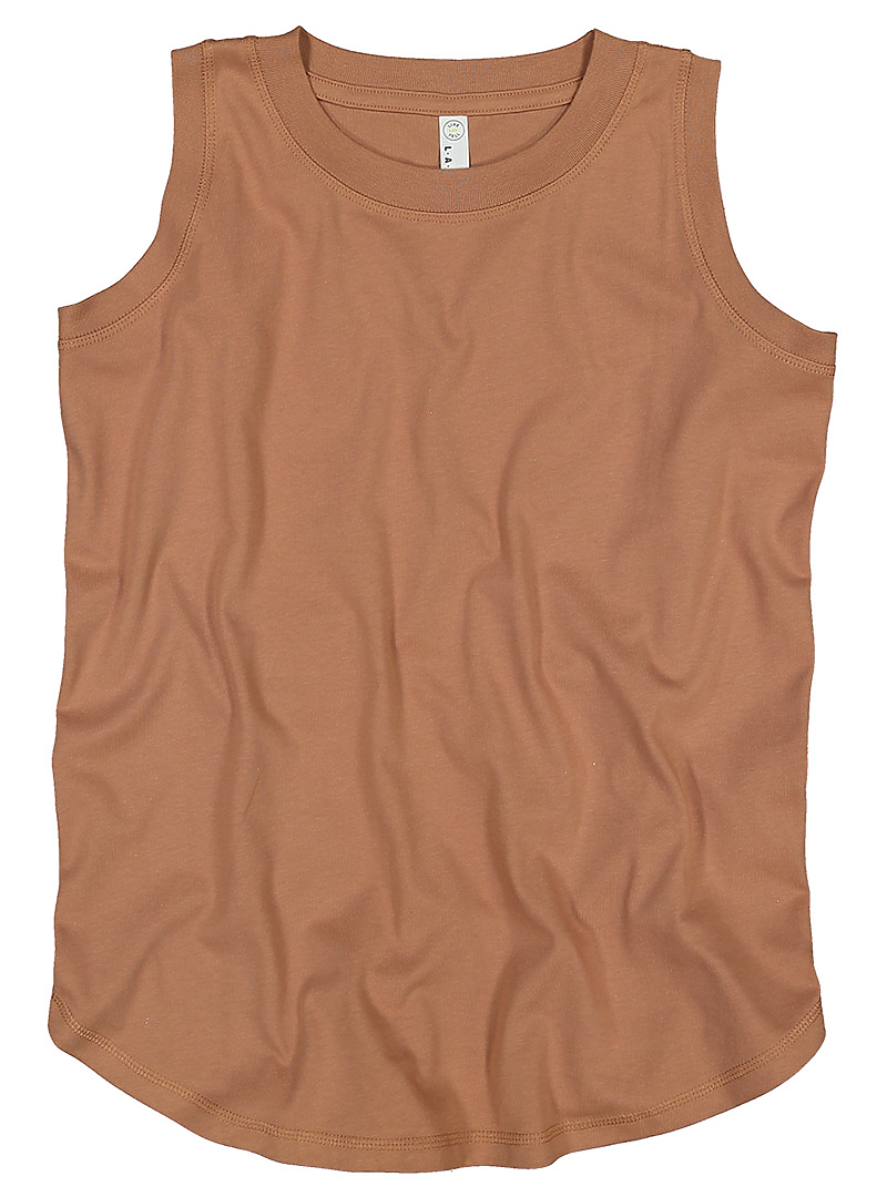 Lat 3592 Women’s Relaxed Fine Jersey Tank - Canyon