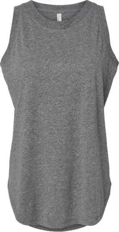 Lat 3592 Women’s Relaxed Fine Jersey Tank Granite Heather