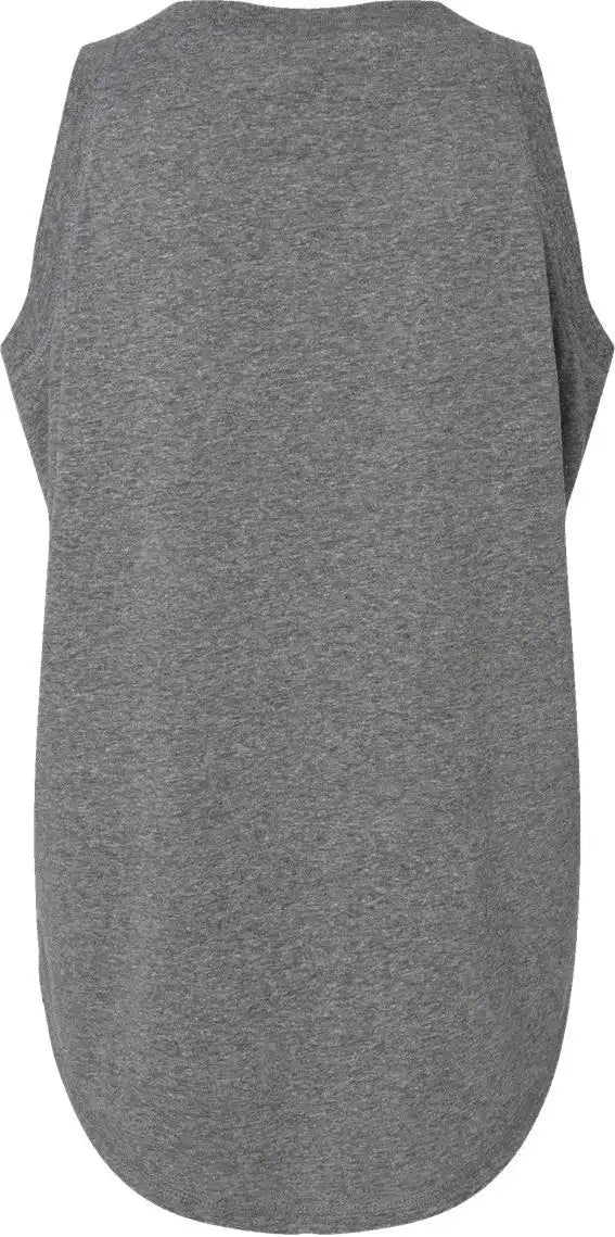 Lat 3592 Women’s Relaxed Fine Jersey Tank - Granite Heather - s