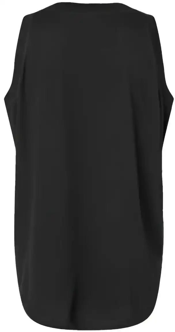 Lat 3592 Women’s Relaxed Fine Jersey Tank Top Black