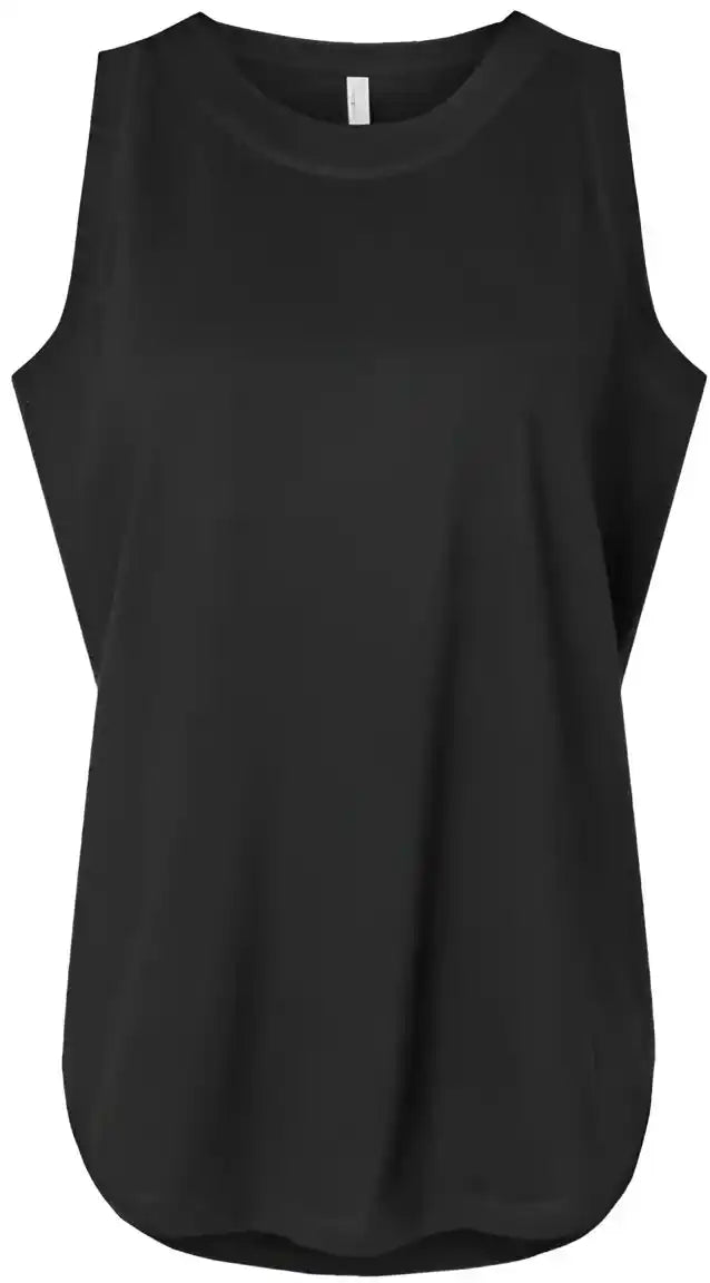 Lat 3592 Women’s Relaxed Fine Jersey Tank Top Black