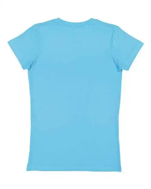 Lat 3616 Women’s Fine Jersey Tee - Aqua