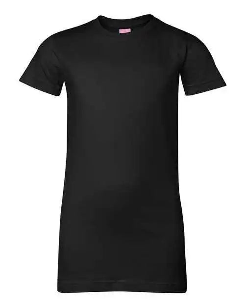 Lat 3616 Women’s Fine Jersey Tee - Black
