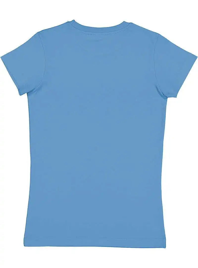 Lat 3616 Women’s Fine Jersey Tee - Carolina Blue