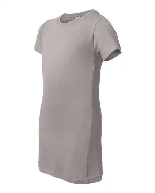 Lat 3616 Women’s Fine Jersey Tee - Silver