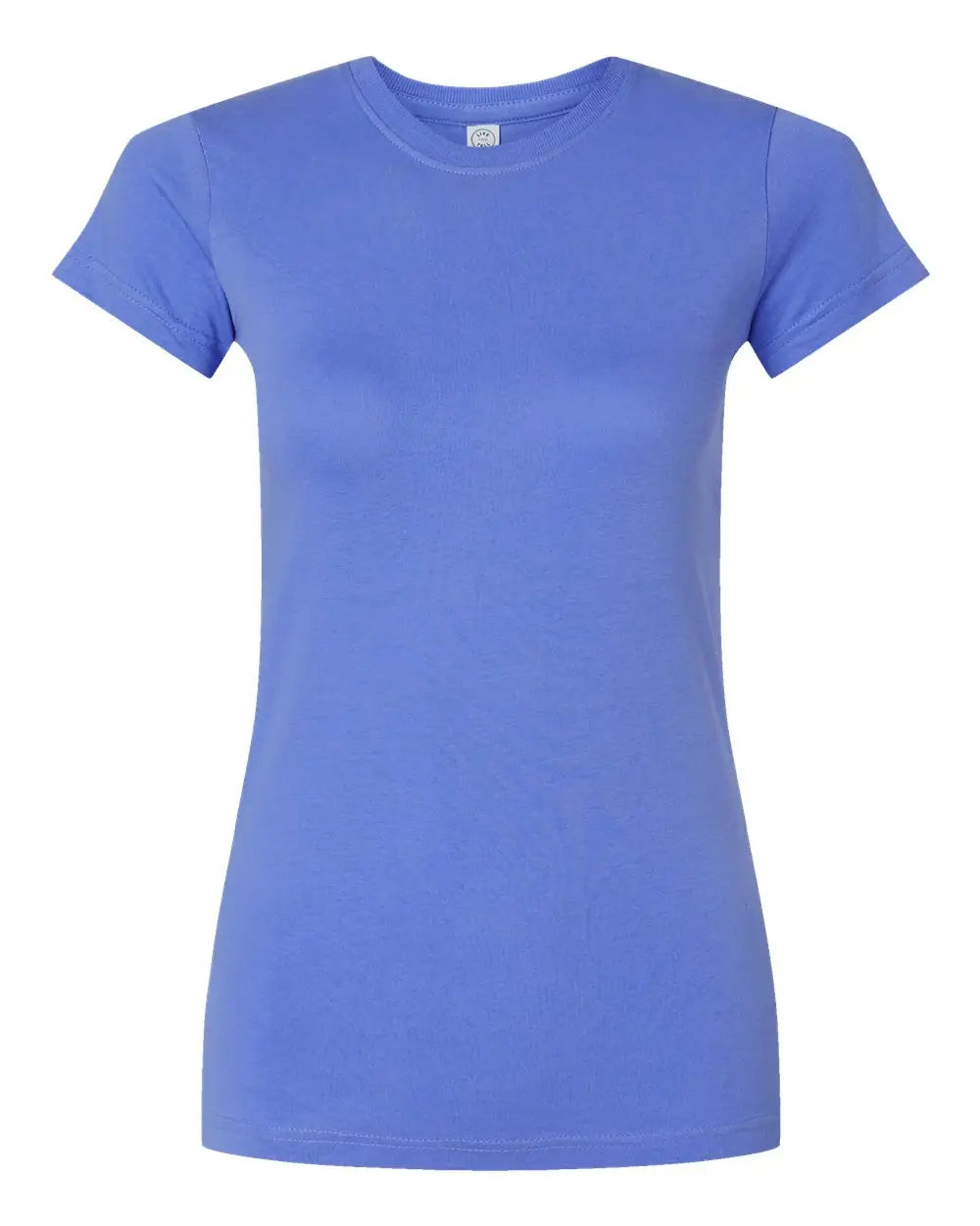 Lat 3616 Women’s Fitted Fine Jersey Tee - Carolina Blue - Columbia / s