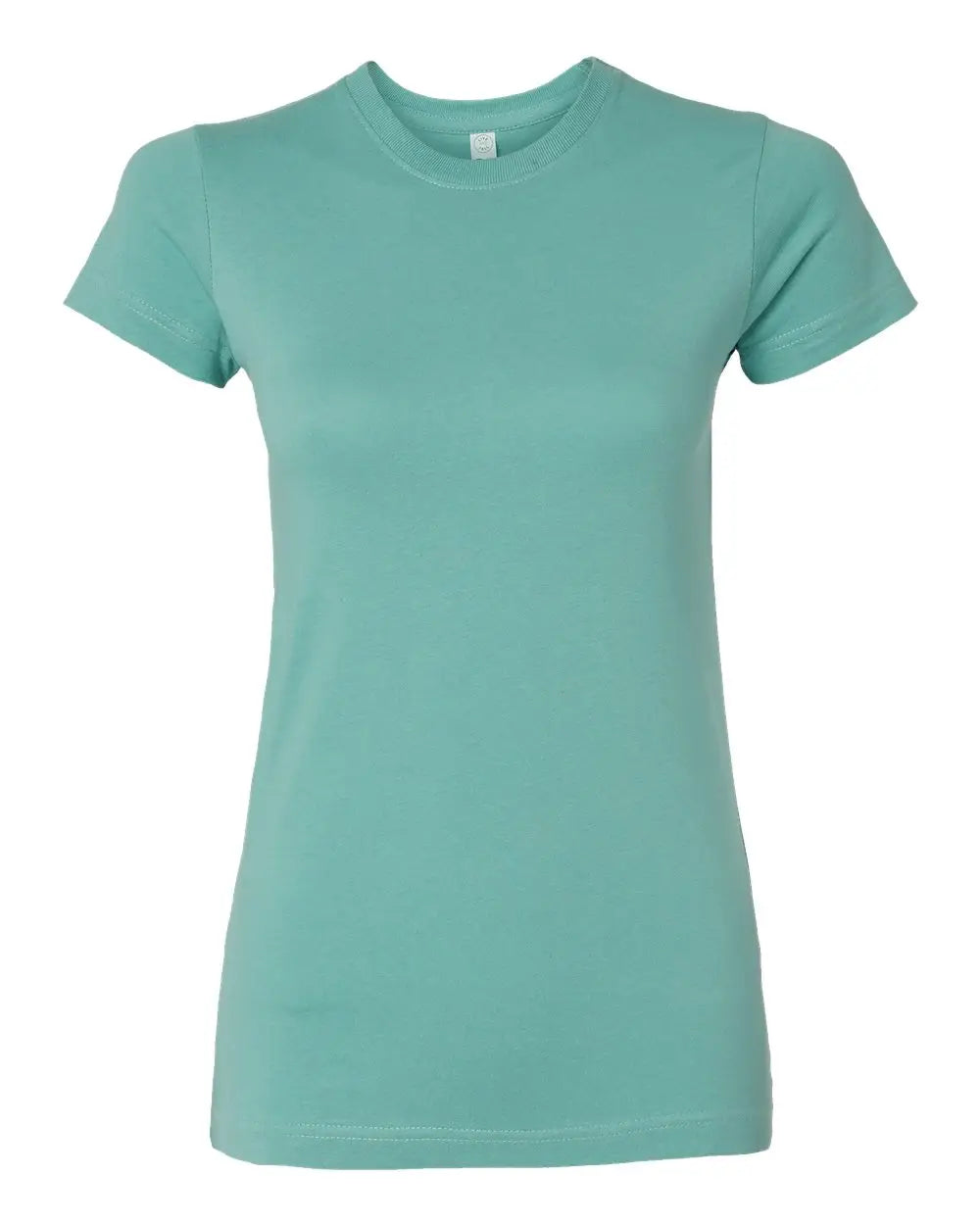 Lat 3616 Women’s Fitted Fine Jersey Tee - Saltwater - Gray / s
