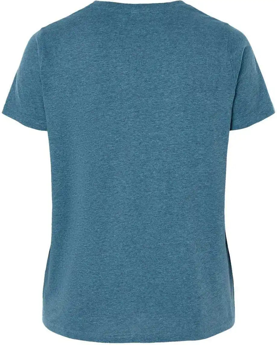 Lat 3816 Curvy Collection Women’s Fine Jersey Tee Bermuda Blackout
