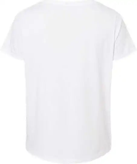 Lat 3816 Curvy Collection Women’s Fine Jersey Tee Blended White