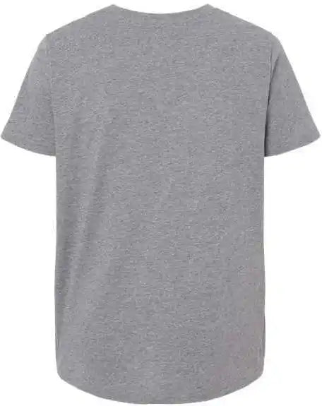 Lat 3816 Curvy Collection Women’s Fine Jersey Tee - Granite Heather