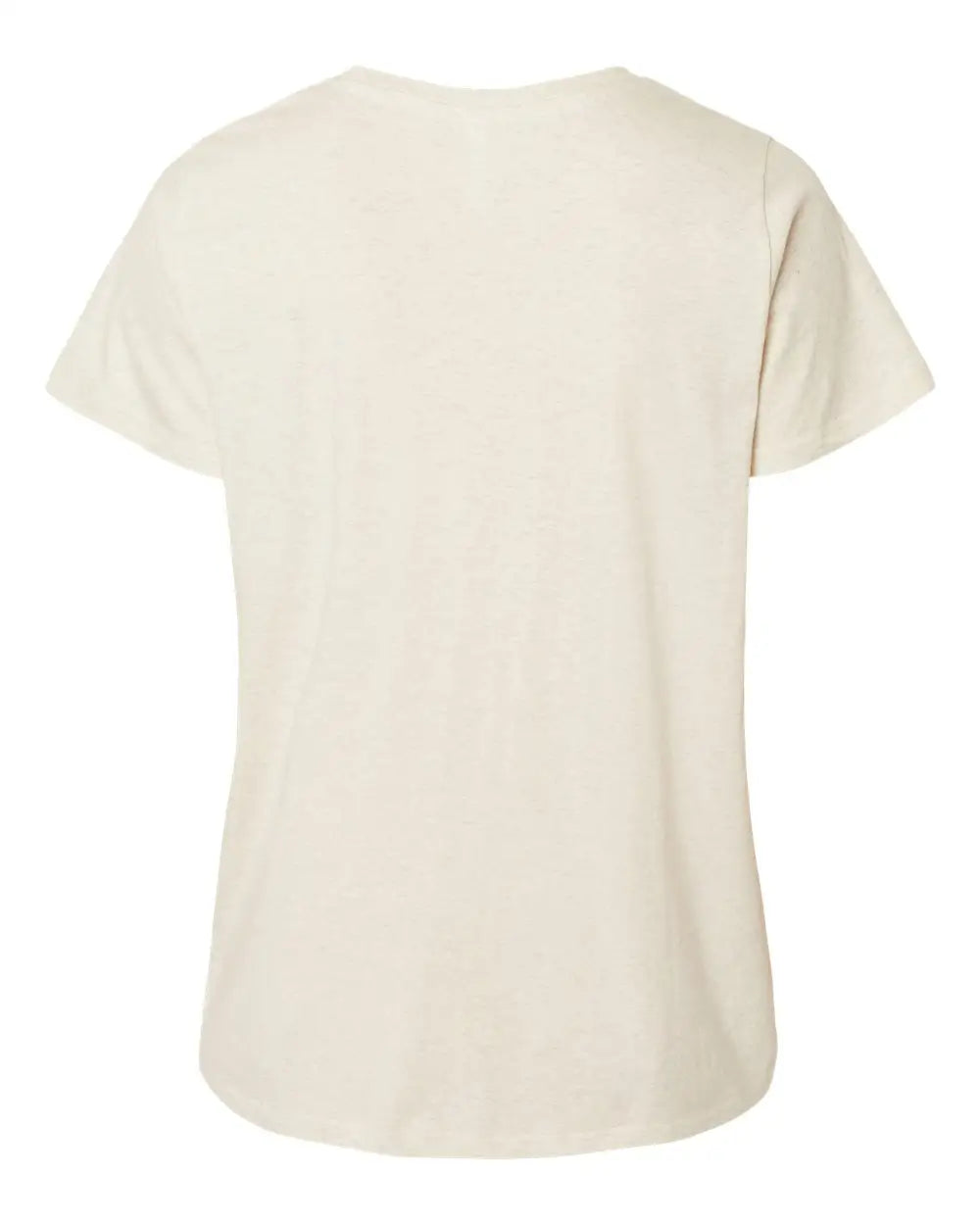 Lat 3816 Curvy Collection Women’s Fine Jersey Tee - Natural Heather
