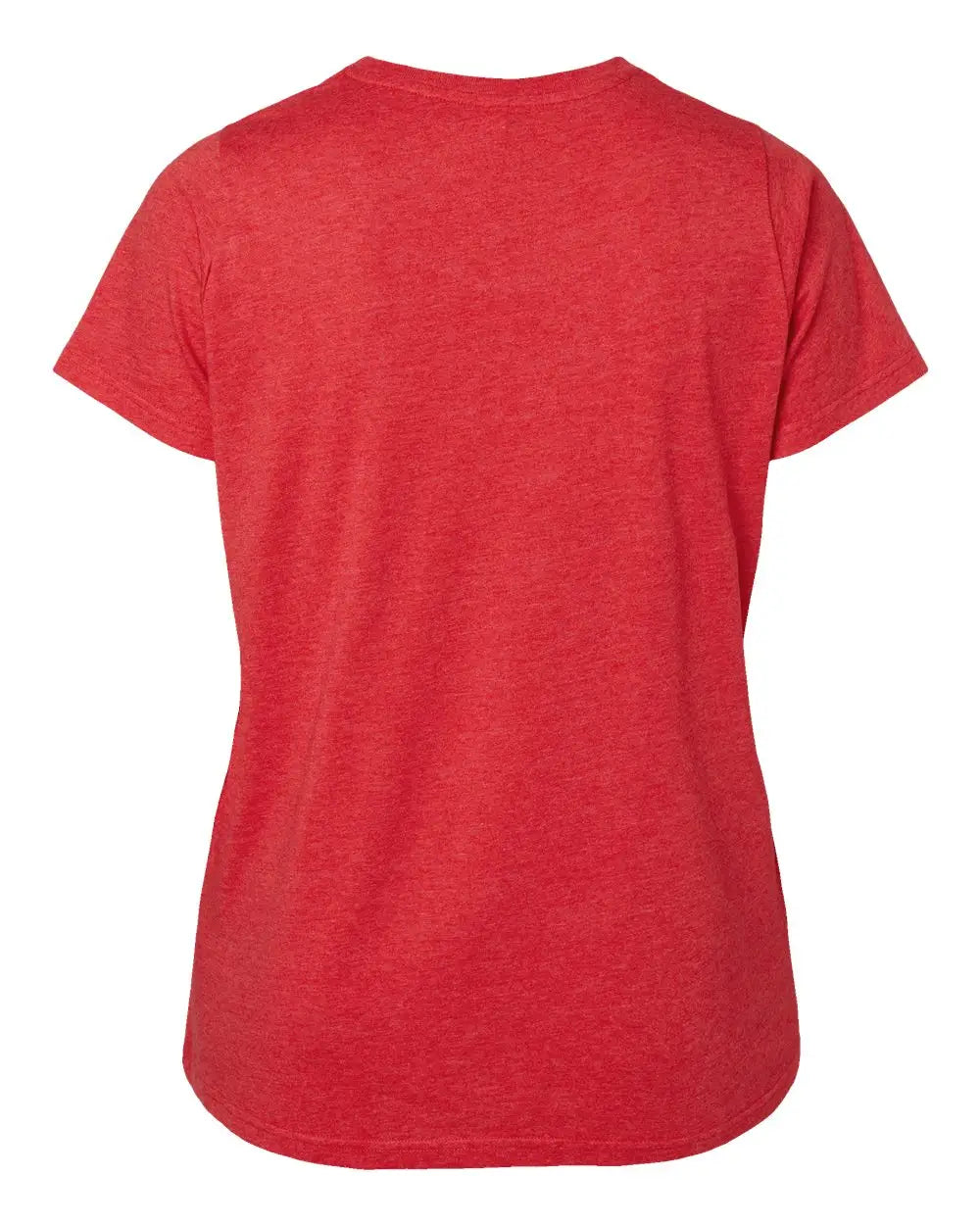Lat 3816 Curvy Collection Women’s Fine Jersey Tee - Vintage Red - 1 - 14/16