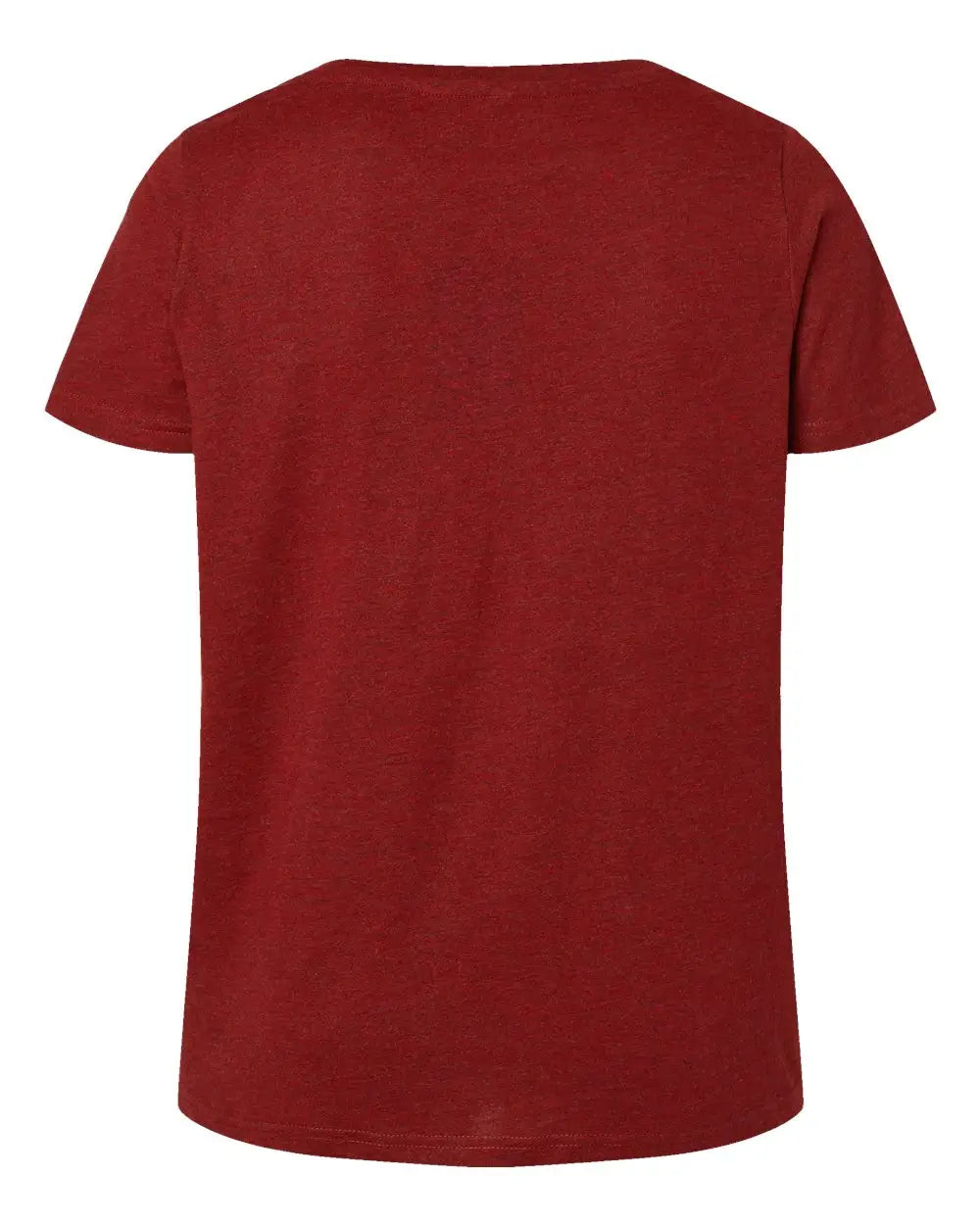 Lat 3817 Curvy Collection Women’s Fine Jersey V-neck Tee - Cardinal Blackout - Black / 2 - 18/20