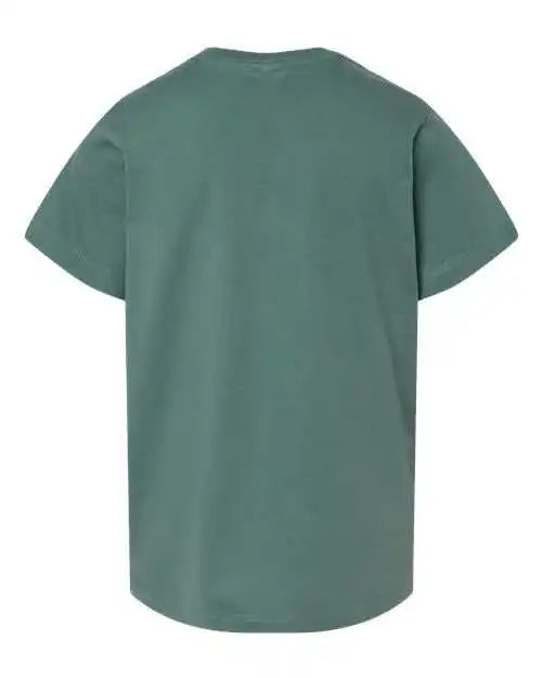 Lat 6101 Youth Fine Jersey Tee - Basil