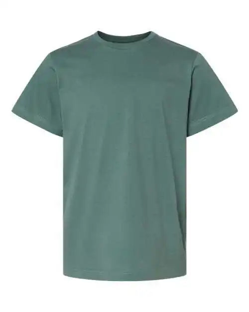 Lat 6101 Youth Fine Jersey Tee - Basil