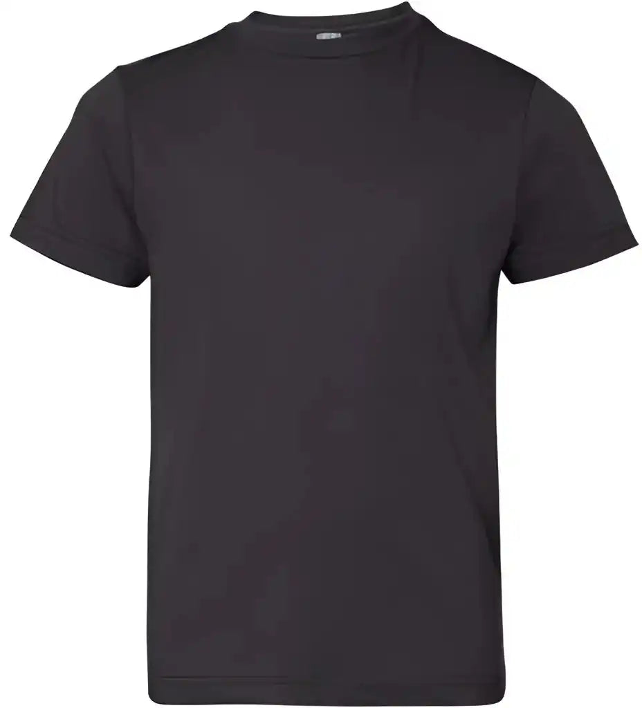 Lat 6101 Youth Fine Jersey Tee Black