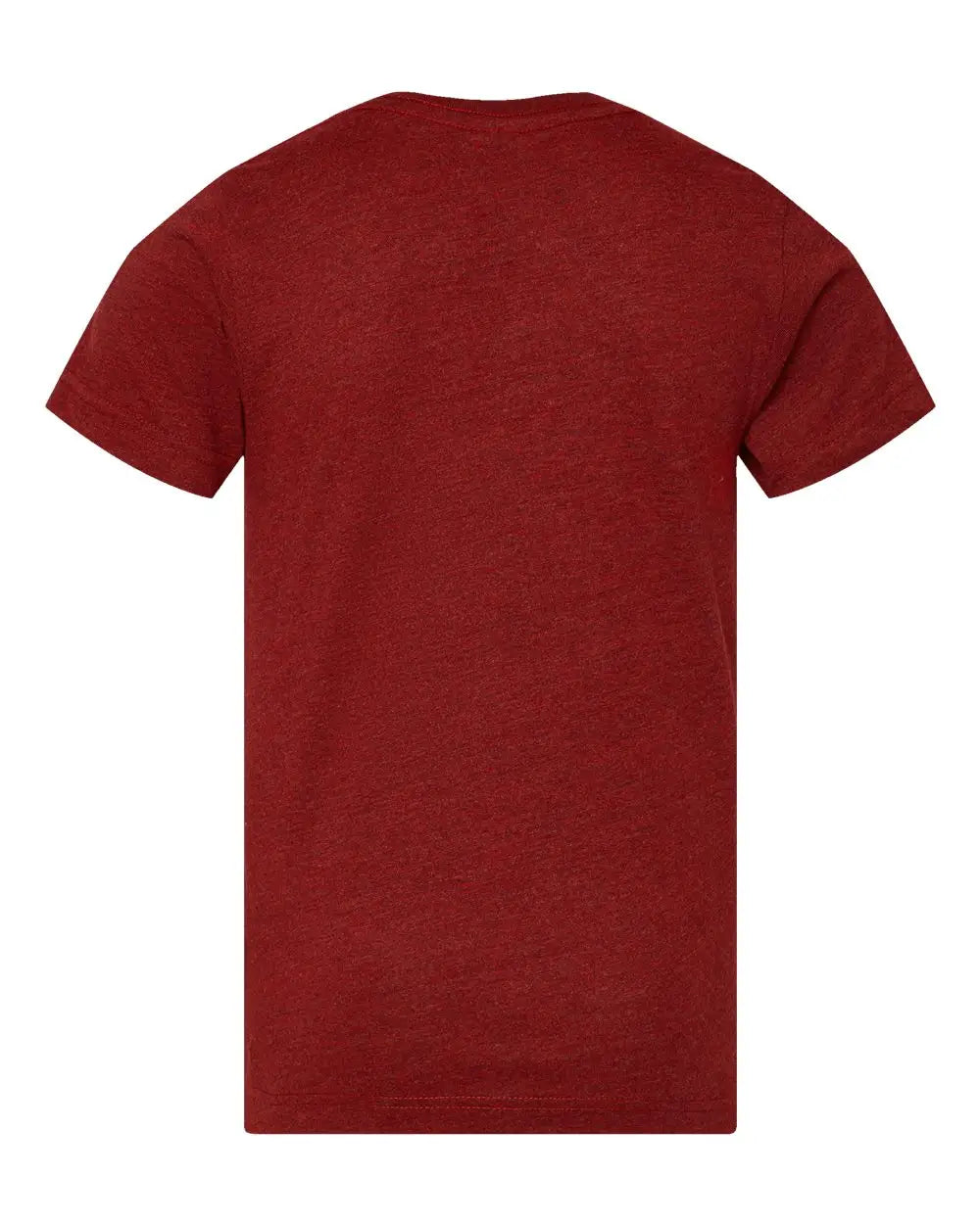 Lat 6101 Youth Fine Jersey Tee - Cardinal Blackout