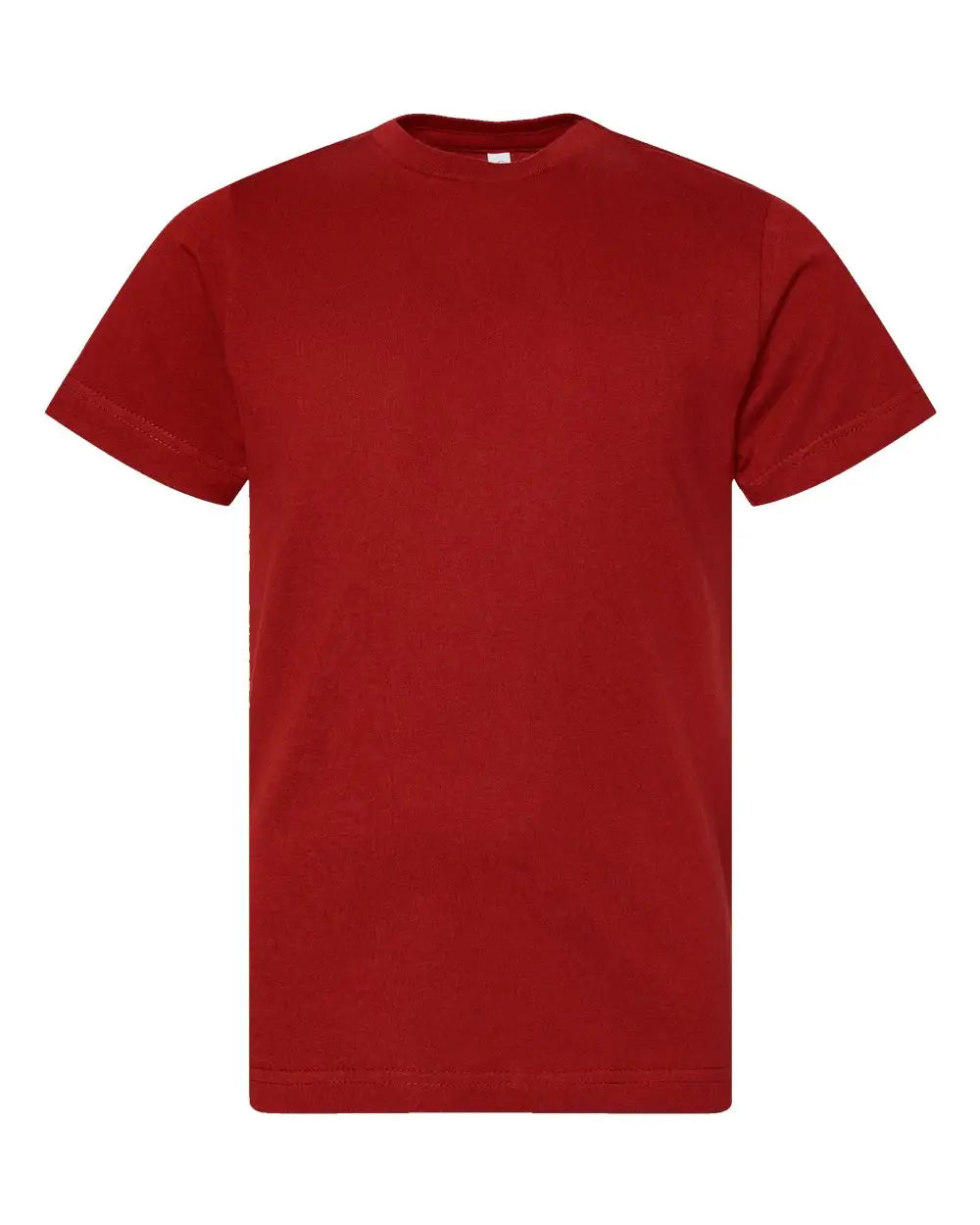 Lat 6101 Youth Fine Jersey Tee - Garnet - Maroon / Xs