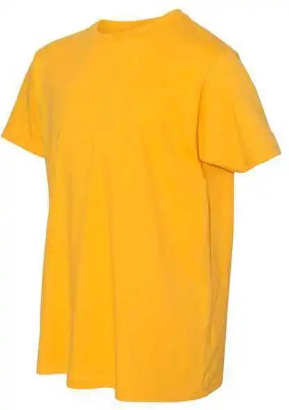 Lat 6101 Youth Fine Jersey Tee Gold