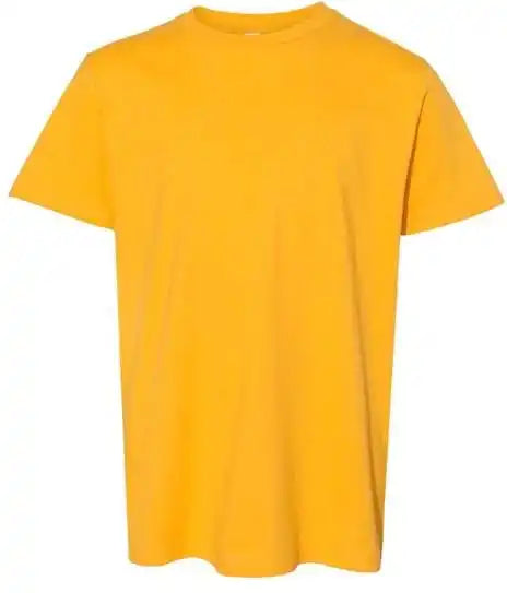 Lat 6101 Youth Fine Jersey Tee Gold