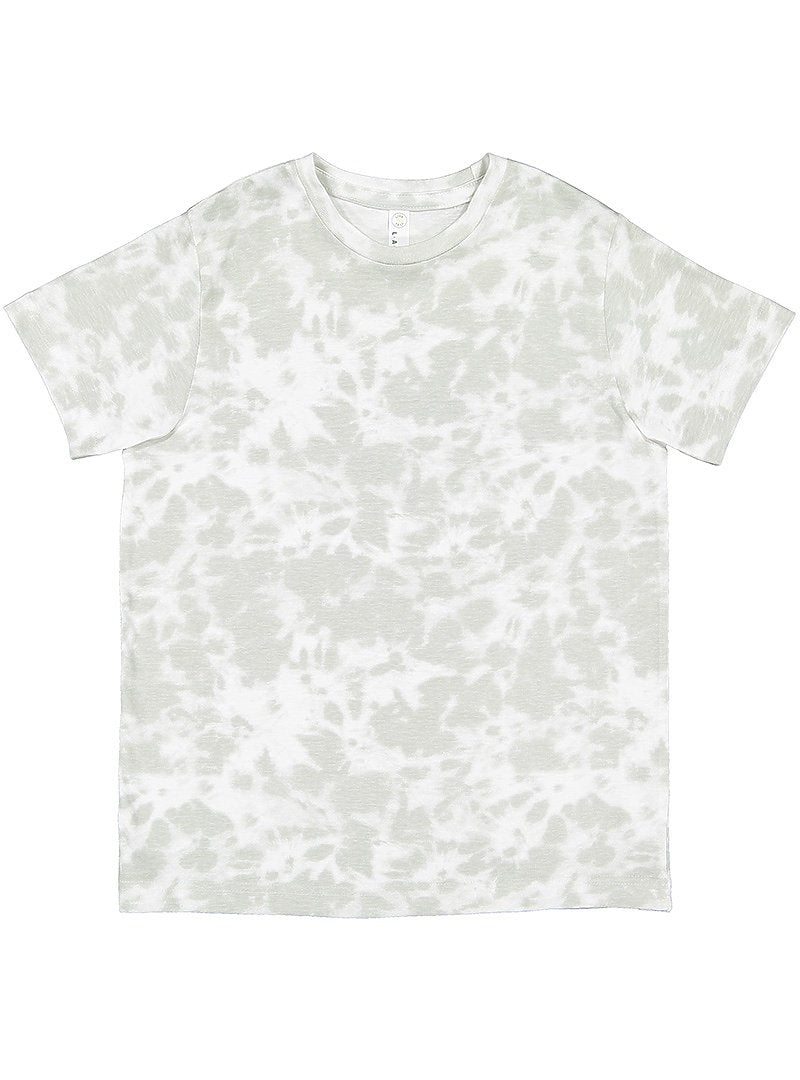 Lat 6101 Youth Fine Jersey Tee - Haze Tie Dye