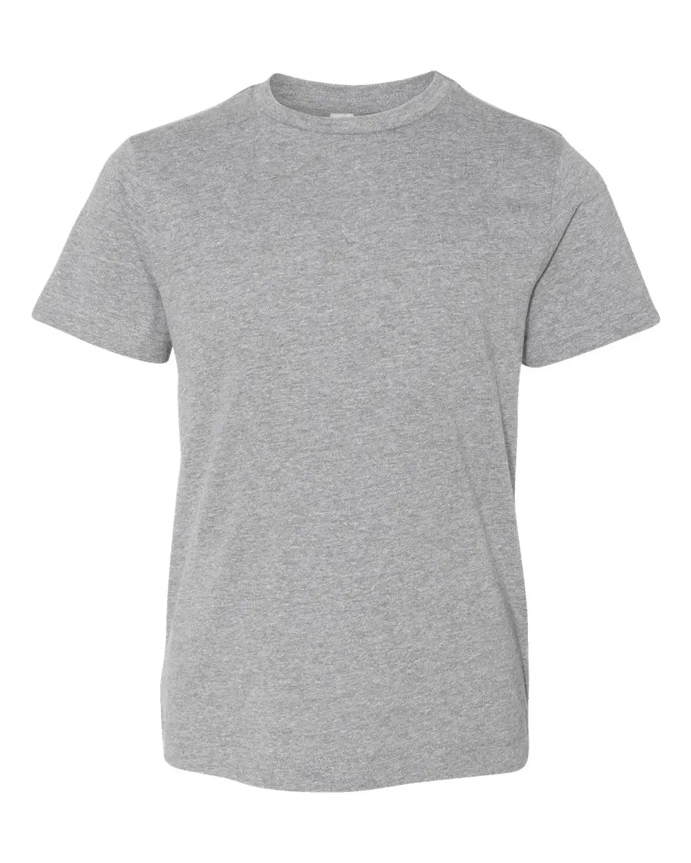 Lat 6101 Youth Fine Jersey Tee - Heather - Gray / Xs