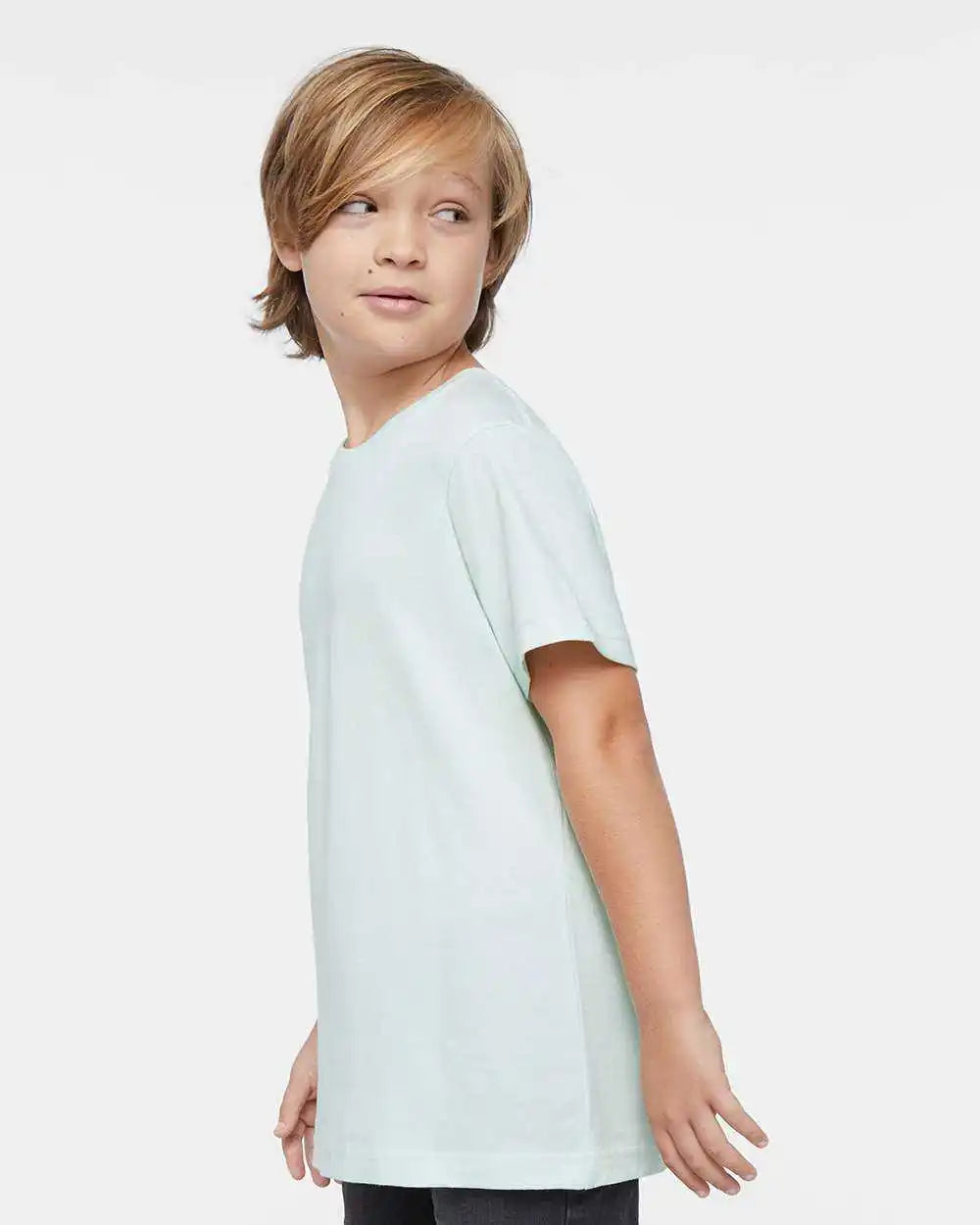 Lat 6101 Youth Fine Jersey Tee - Honeydew