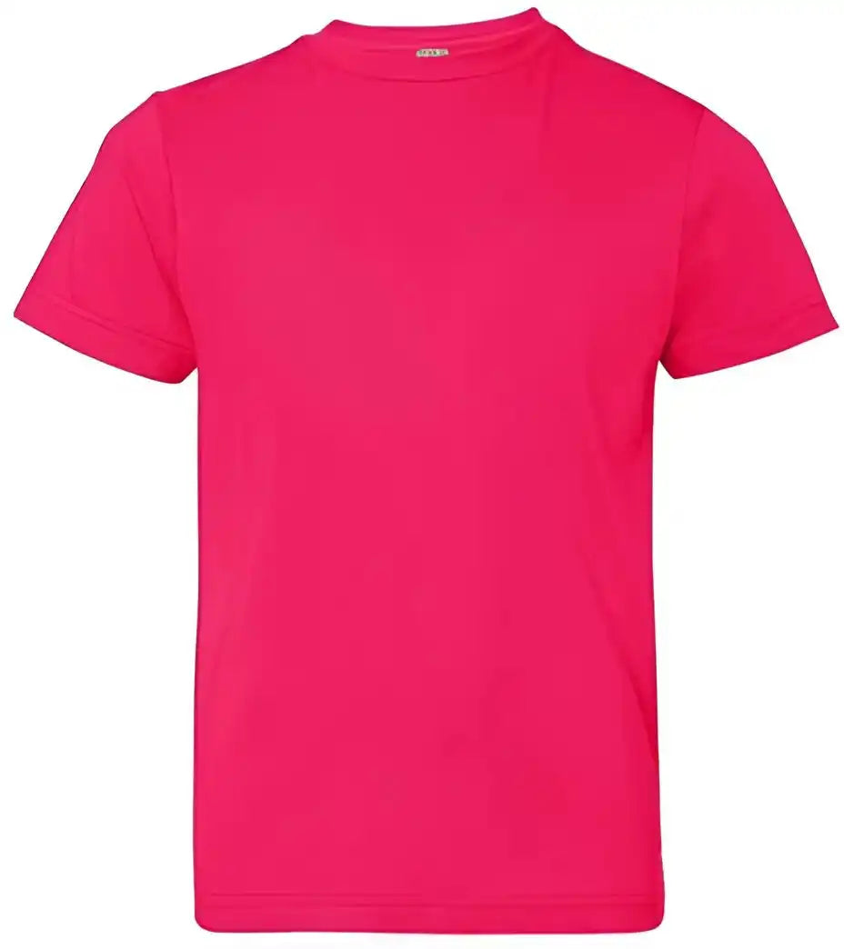 Lat 6101 Youth Fine Jersey Tee Hot Pink