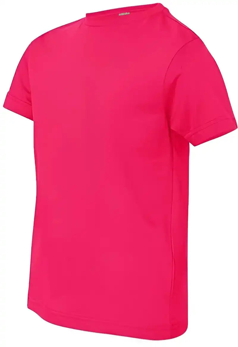 Lat 6101 Youth Fine Jersey Tee Hot Pink