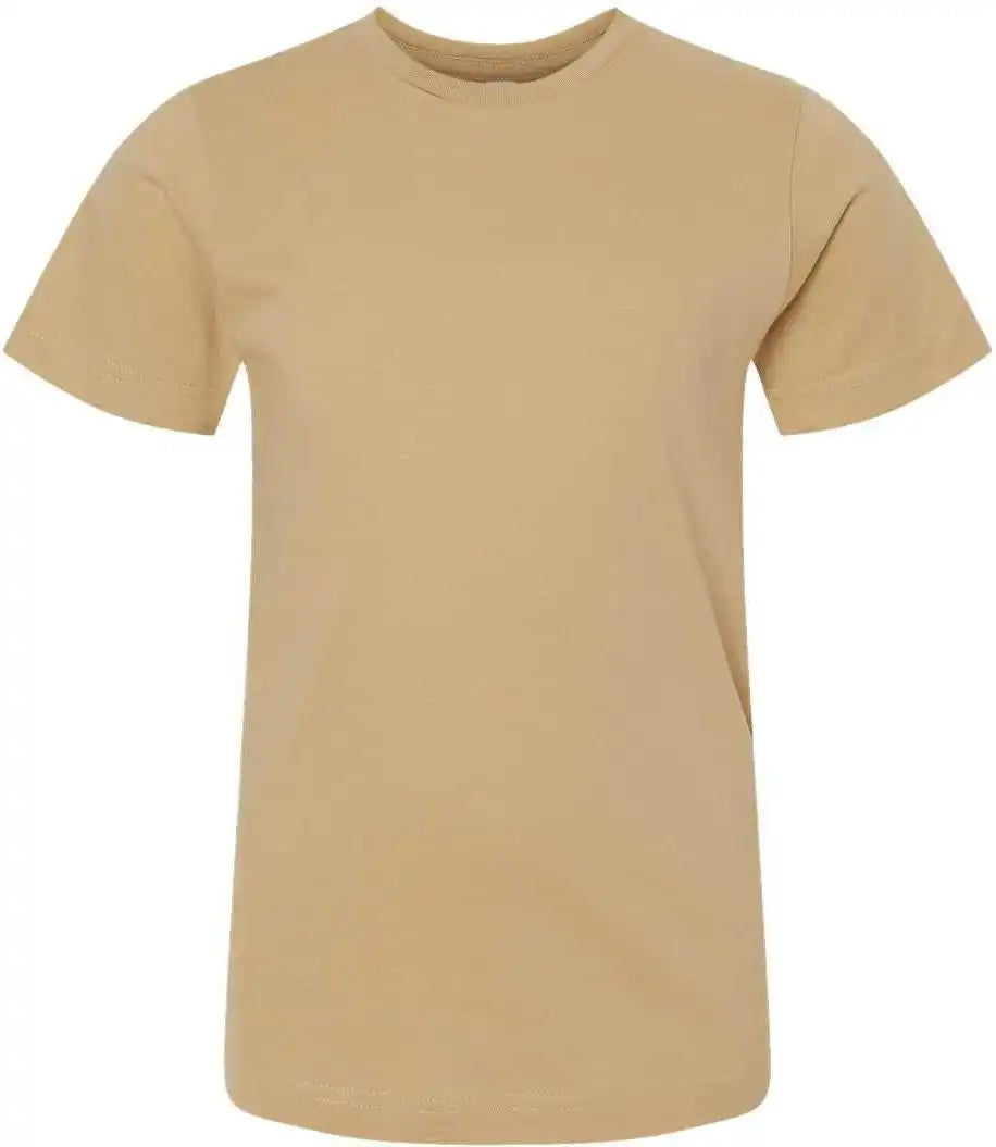 Lat 6101 Youth Fine Jersey Tee Latte