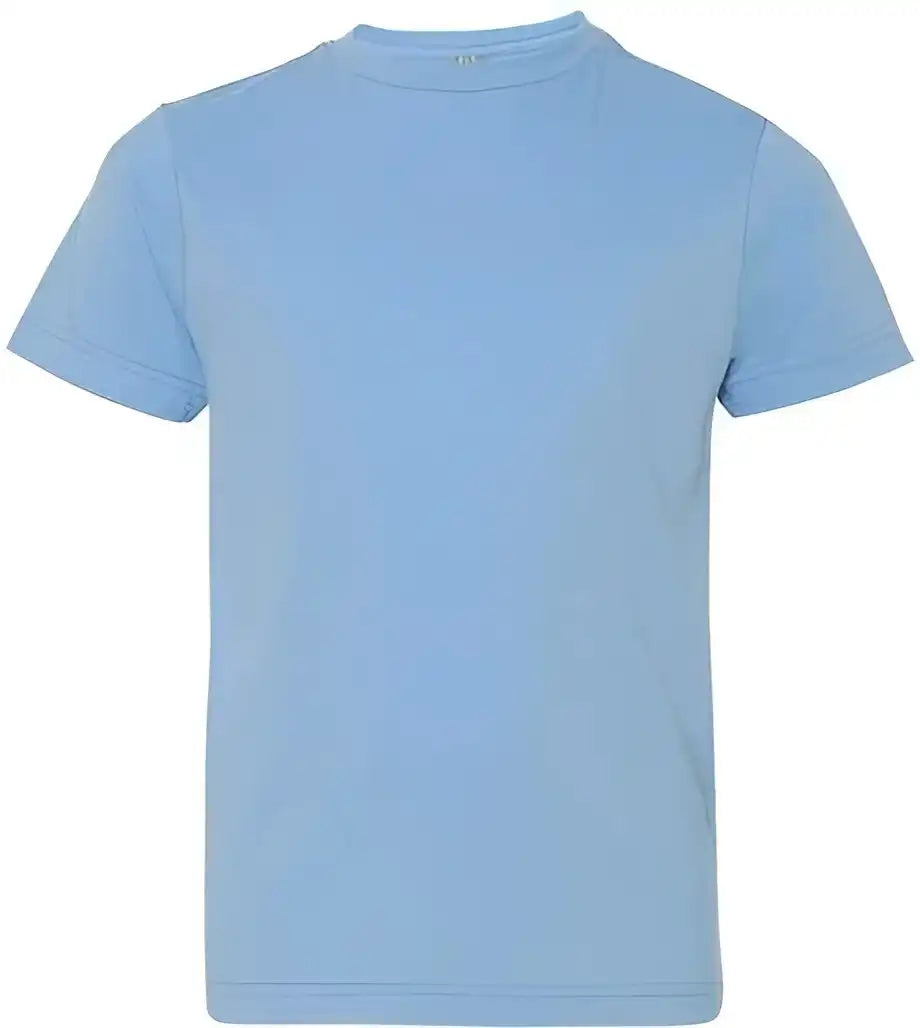 Lat 6101 Youth Fine Jersey Tee Light Blue