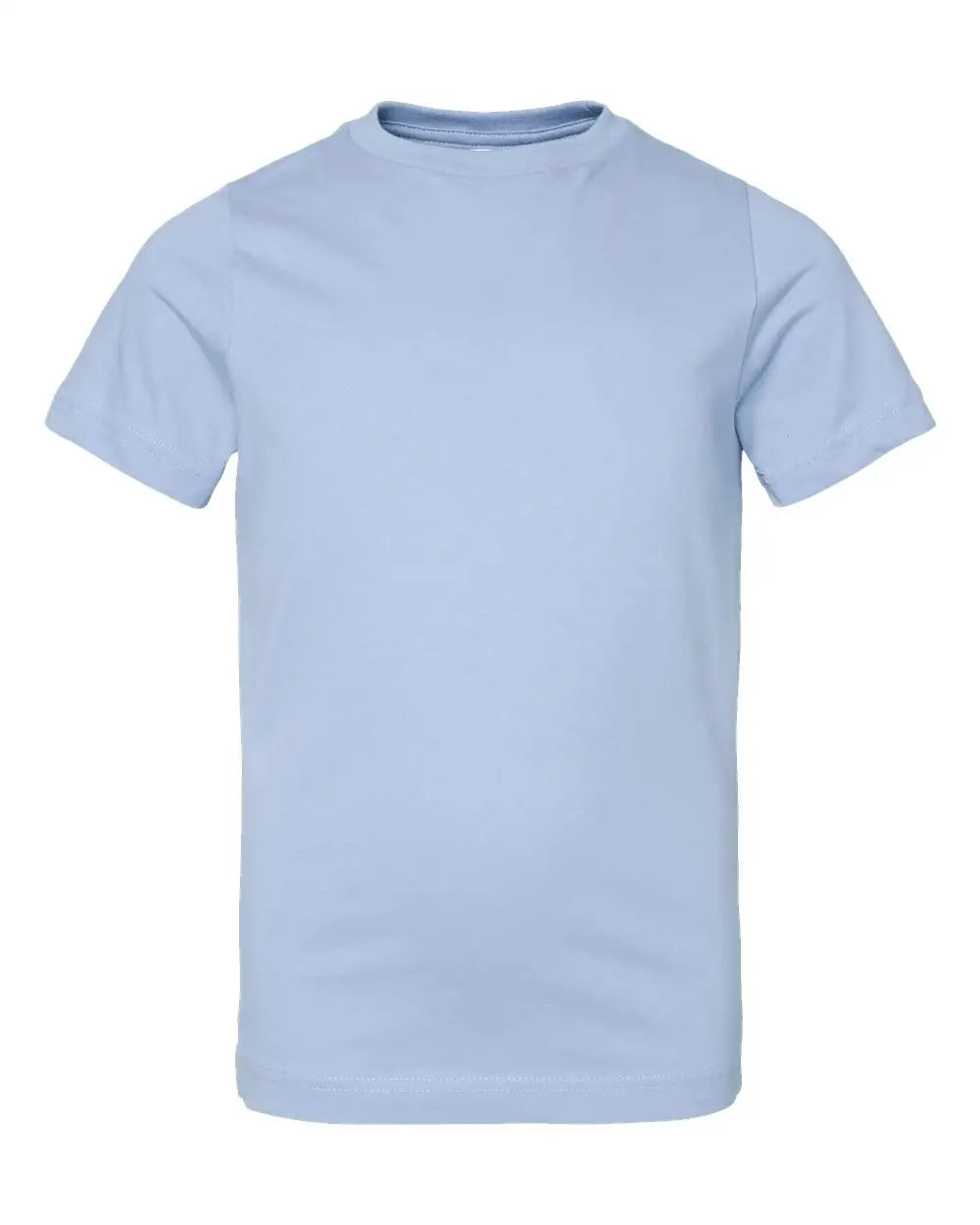 Lat 6101 Youth Fine Jersey Tee - Light Blue - Ice / Xs