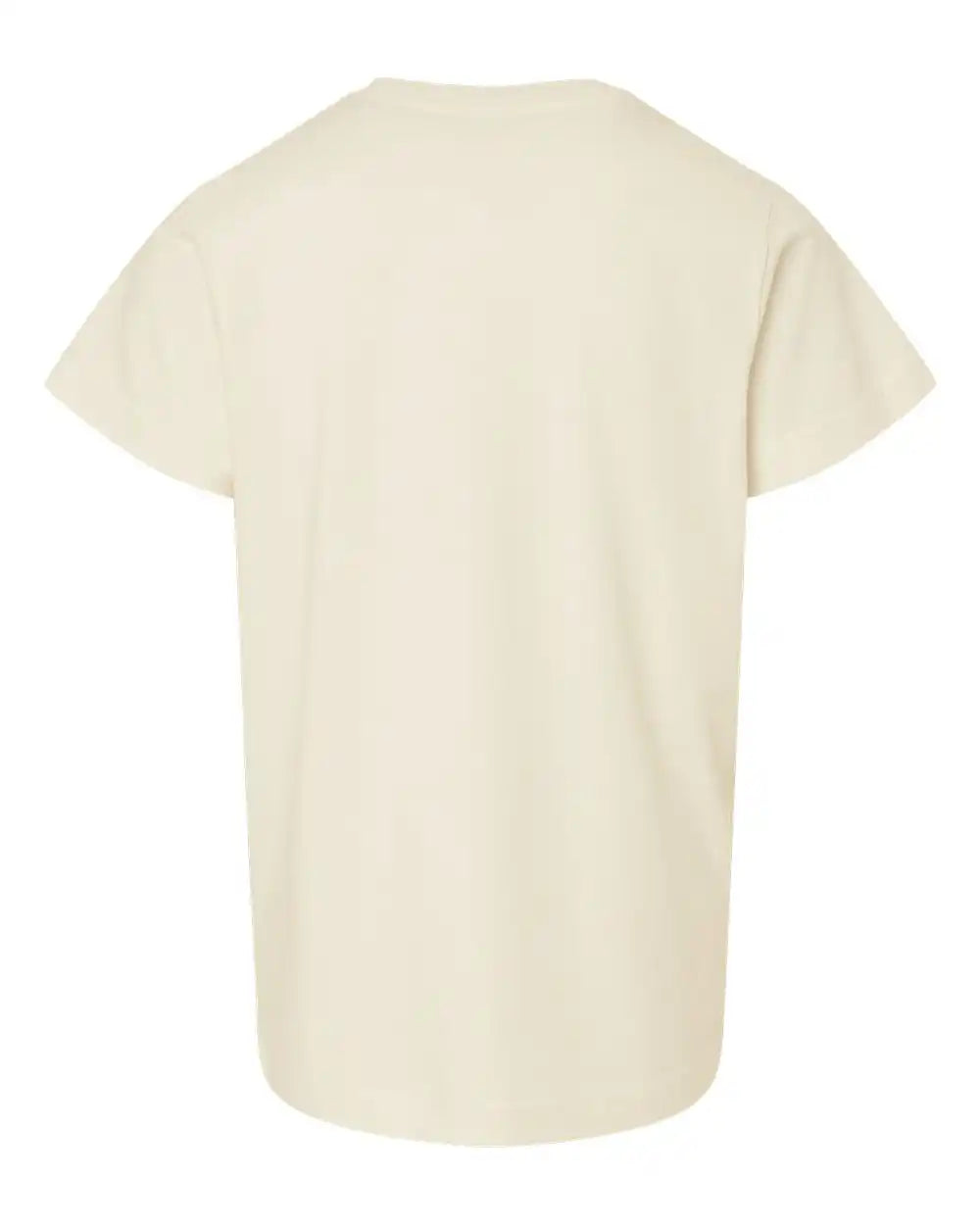 Lat 6101 Youth Fine Jersey Tee - Natural - Xs