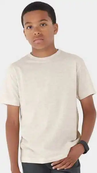 Lat 6101 Youth Fine Jersey Tee Natural