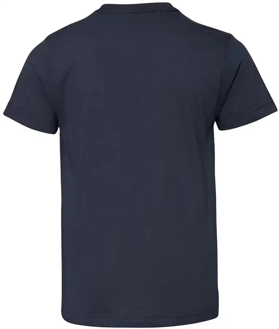 Lat 6101 Youth Fine Jersey Tee Navy