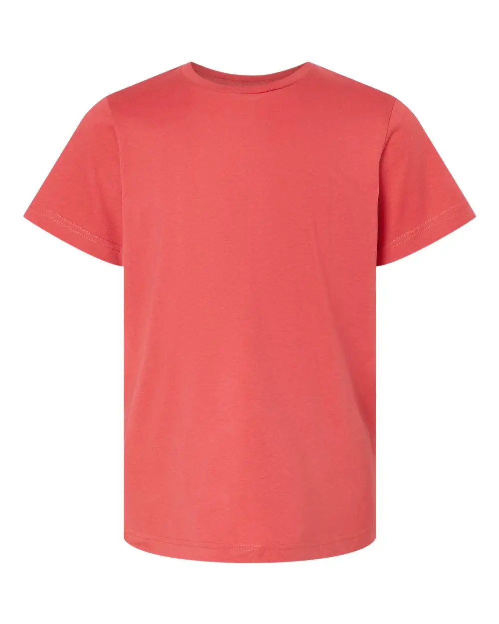 Lat 6101 Youth Fine Jersey Tee - Passionfruit - Hot Pink / Xs